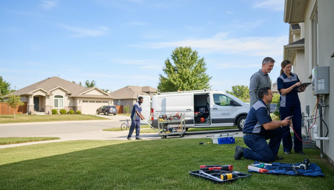 Tankless water heater service in Keezletown, VA